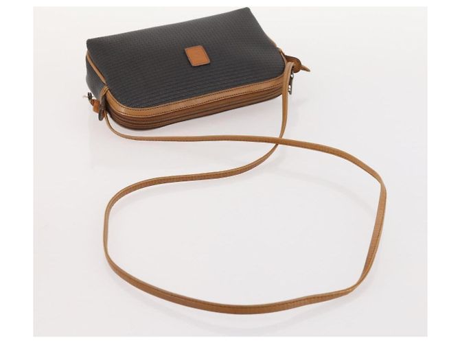 Borsa Boston BALLY in PVC Set da 2 Pezzi Nero Auth 182521 - vista 13