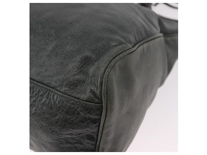 Borsa BALENCIAGA Vero in Pelle 2way Grigia 235216 Auth 185366V - vista 19