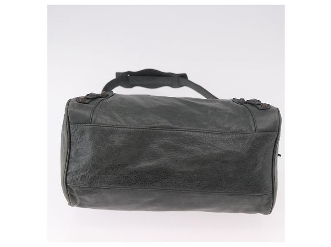Borsa BALENCIAGA Vero in Pelle 2way Grigia 235216 Auth 185366V - vista 5