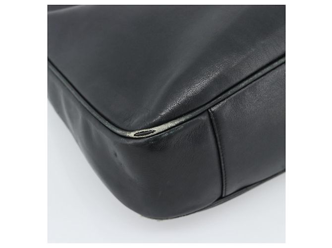 Borsa a Spalla GUCCI Bamboo in Pelle 2way Nero Oro 001 1577 3444 Auth BA13349 D'oro - vista 15