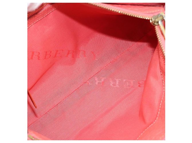 Borsa a Spalla BURBERRY in Pelle Rosa e Oro Autentica ti3960 D'oro - vista 11