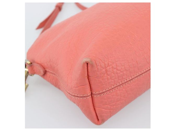 Borsa a Spalla BURBERRY in Pelle Rosa e Oro Autentica ti3960 D'oro - vista 15