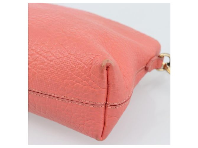 Borsa a Spalla BURBERRY in Pelle Rosa e Oro Autentica ti3960 D'oro - vista 16