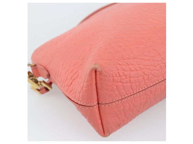 Borsa a Spalla BURBERRY in Pelle Rosa e Oro Autentica ti3960 D'oro - vista 17
