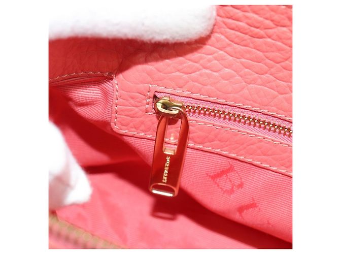 Borsa a Spalla BURBERRY in Pelle Rosa e Oro Autentica ti3960 D'oro - vista 20