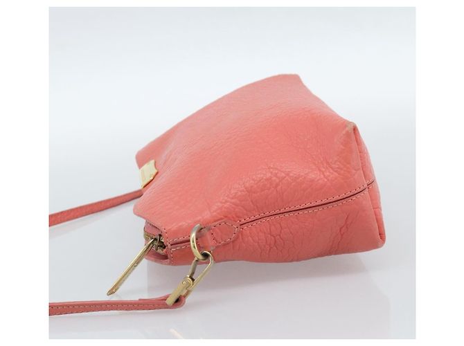 Borsa a Spalla BURBERRY in Pelle Rosa e Oro Autentica ti3960 D'oro - vista 3