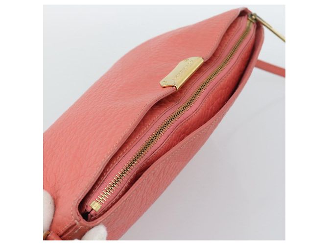 Borsa a Spalla BURBERRY in Pelle Rosa e Oro Autentica ti3960 D'oro - vista 6