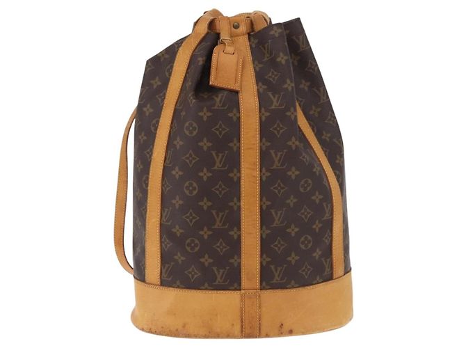 LOUIS VUITTON Borsa a Spalla Monogram Randonnee GM M42244 LV Auth 185110 Monogramma - vista 13