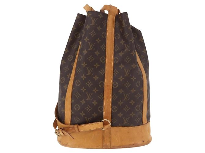 LOUIS VUITTON Borsa a Spalla Monogram Randonnee GM M42244 LV Auth 185110 Monogramma - vista 2