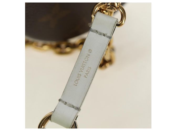 LOUIS VUITTON Borsa a Spalla Bauletto Monogram Papillon Bianco M81485 LV Auth 184393SM Monogramma - vista 24