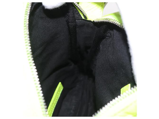 BALENCIAGA Le Cagole Shoulder Bag Leather Green 719065 Auth 185357SAM Verde - vista 22