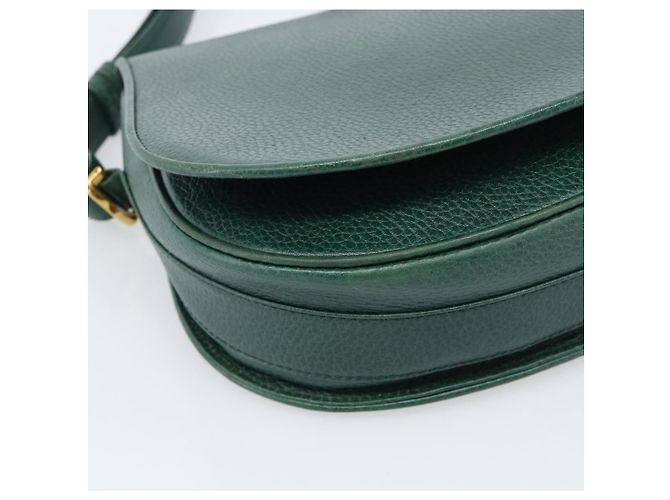 Borsa a tracolla CARTIER Must Line in pelle verde e oro Auth bs35522 D'oro - vista 14
