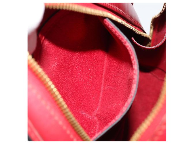 Zaino LOUIS VUITTON Epi Mabillon Rosso Castilian M52237 LV Auth 184225A - vista 11