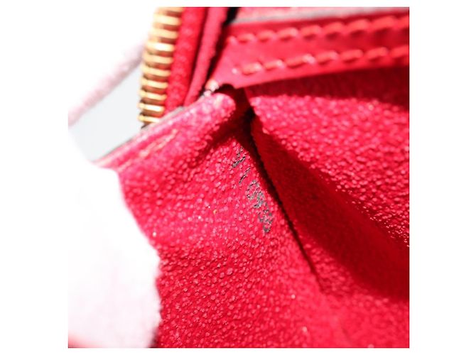 Zaino LOUIS VUITTON Epi Mabillon Rosso Castilian M52237 LV Auth 184225A - vista 12