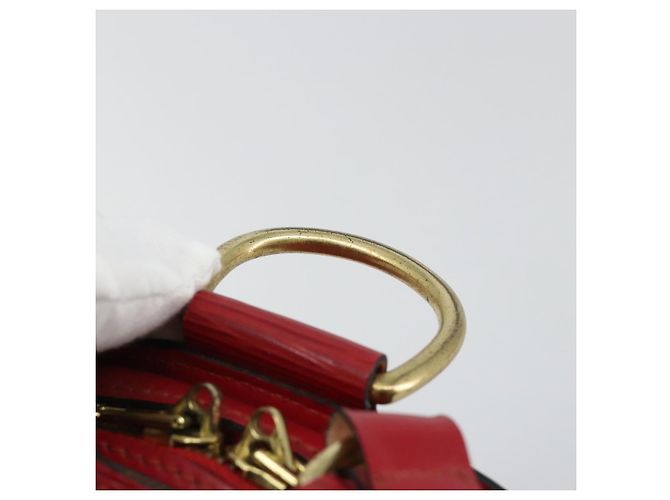 Zaino LOUIS VUITTON Epi Mabillon Rosso Castilian M52237 LV Auth 184225A - vista 14