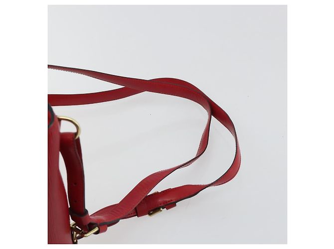 Zaino LOUIS VUITTON Epi Mabillon Rosso Castilian M52237 LV Auth 184225A - vista 15