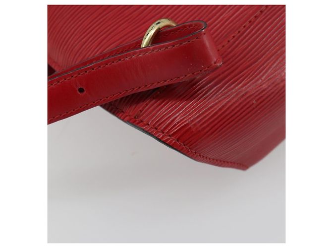 Zaino LOUIS VUITTON Epi Mabillon Rosso Castilian M52237 LV Auth 184225A - vista 19