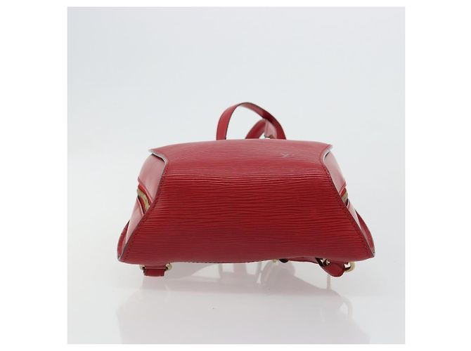 Zaino LOUIS VUITTON Epi Mabillon Rosso Castilian M52237 LV Auth 184225A - vista 5