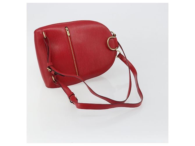 Zaino LOUIS VUITTON Epi Mabillon Rosso Castilian M52237 LV Auth 184225A - vista 8