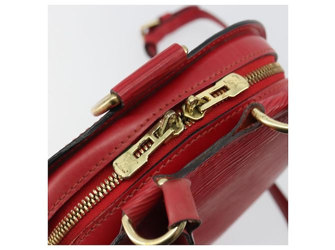 Zaino LOUIS VUITTON Epi Mabillon Rosso Castilian M52237 LV Auth 184225A - vista 9