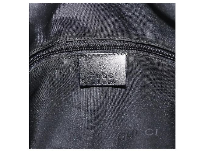 Borsa a tracolla Jackie in tela GG GUCCI Nera Argento 001 3355 Auth bs35573 Nero - vista 10