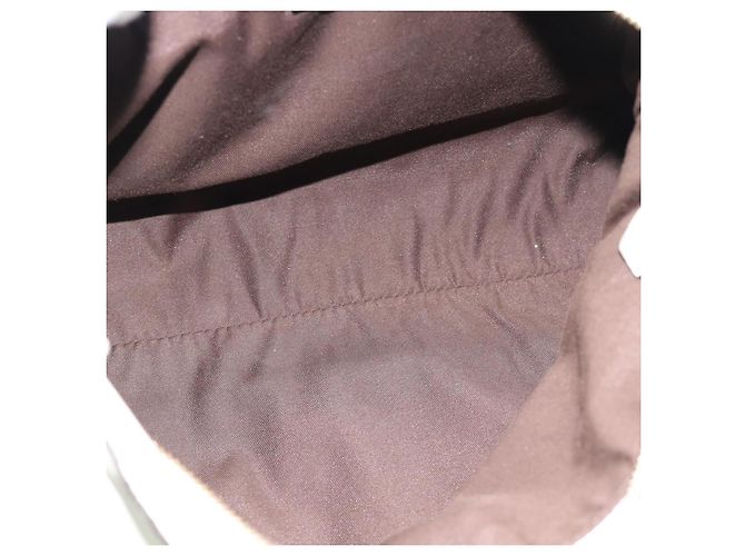 Borsa a tracolla GUCCI GG Canvas Abbey Beige Oro 189833 Auth 184930V D'oro - vista 10
