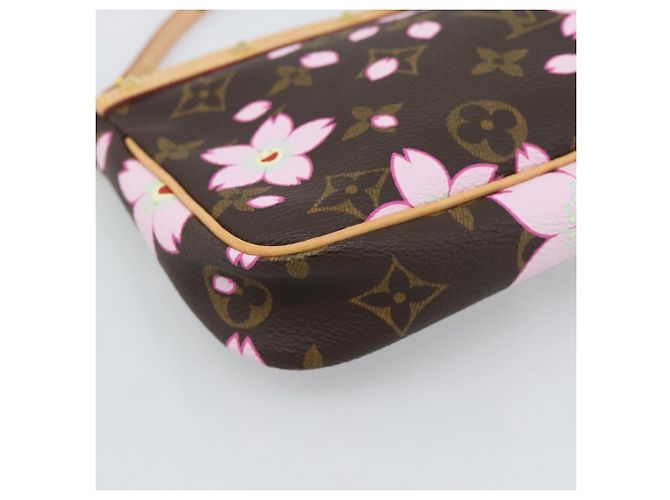 LOUIS VUITTON Monogram Cherry Blossom Pochette Pouch M92006 LV Auth 184386SAV Monogramma - vista 15