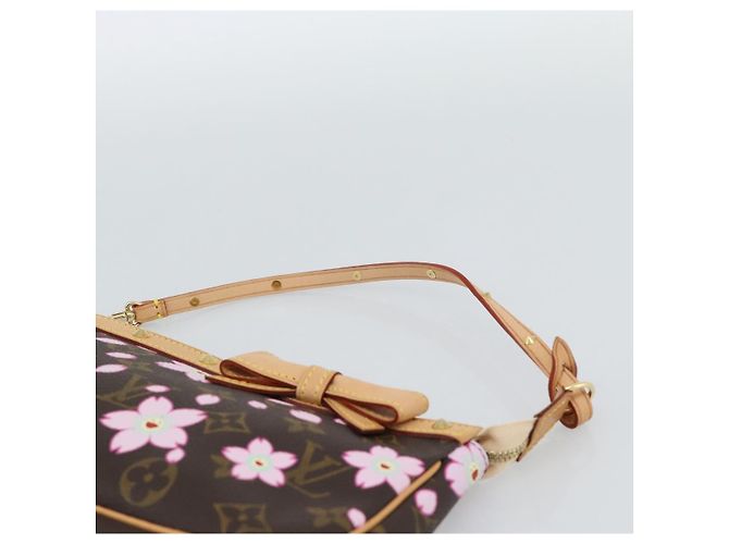 LOUIS VUITTON Monogram Cherry Blossom Pochette Pouch M92006 LV Auth 184386SAV Monogramma - vista 8