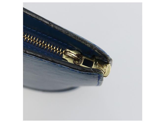 Borsa a Spalla LOUIS VUITTON Epi Saint Jacques Blue M52275 LV Auth BA13296 - vista 10