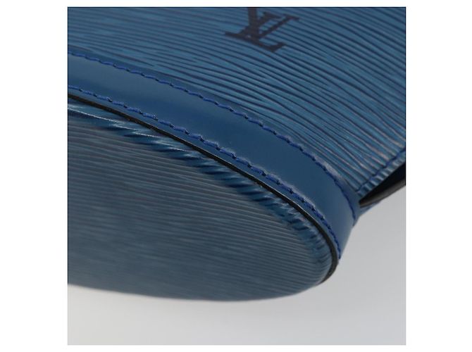 Borsa a Spalla LOUIS VUITTON Epi Saint Jacques Blue M52275 LV Auth BA13296 - vista 14