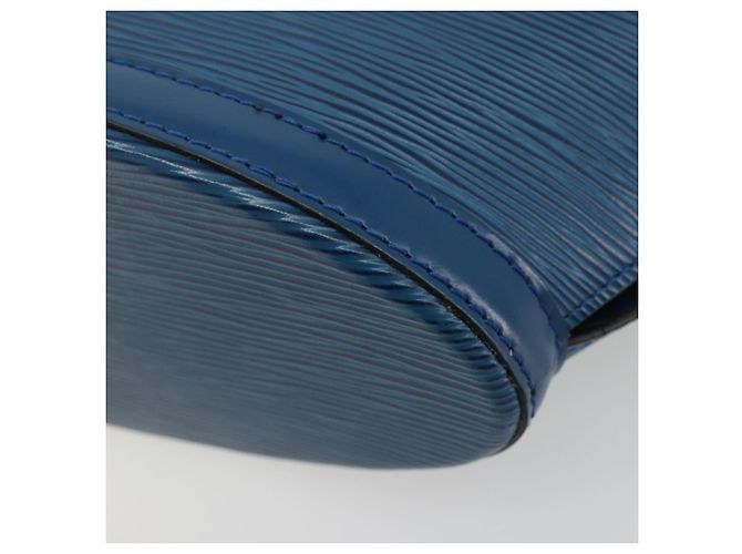 Borsa a Spalla LOUIS VUITTON Epi Saint Jacques Blue M52275 LV Auth BA13296 - vista 16