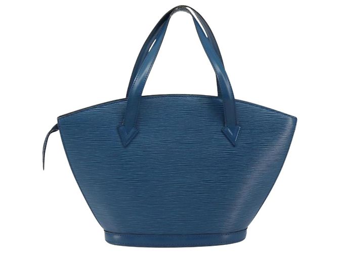 Borsa a Spalla LOUIS VUITTON Epi Saint Jacques Blue M52275 LV Auth BA13296 - vista 2