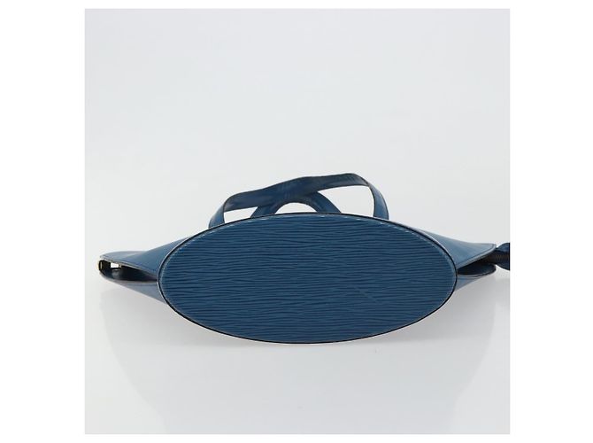 Borsa a Spalla LOUIS VUITTON Epi Saint Jacques Blue M52275 LV Auth BA13296 - vista 5
