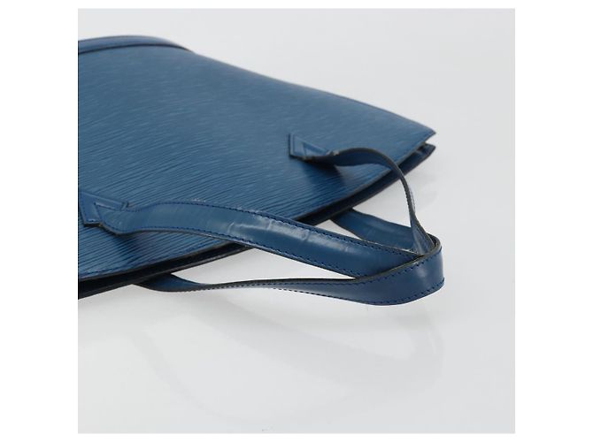 Borsa a Spalla LOUIS VUITTON Epi Saint Jacques Blue M52275 LV Auth BA13296 - vista 7