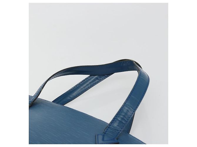 Borsa a Spalla LOUIS VUITTON Epi Saint Jacques Blue M52275 LV Auth BA13296 - vista 8