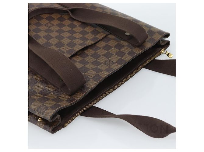 LOUIS VUITTON Damier Ebene Kababobur Tote Bag N52006 LV Auth ka4745 - vista 6