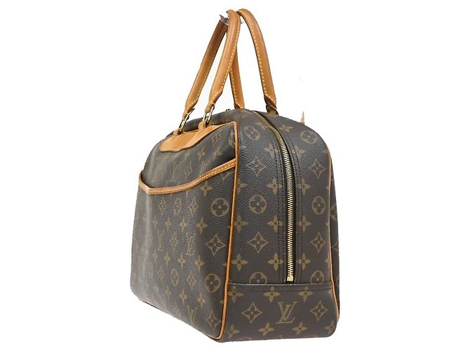 Borsa Louis Vuitton Deauville in Tela Monogram Standard - vista 2