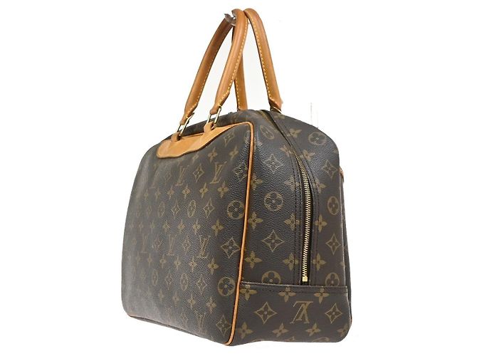 Borsa Louis Vuitton Deauville in Tela Monogram Standard - vista 3