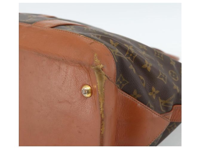 LOUIS VUITTON Monogram Sac Weekend GM Tote Bag M42420 LV Auth 184205 Monogramma - vista 16