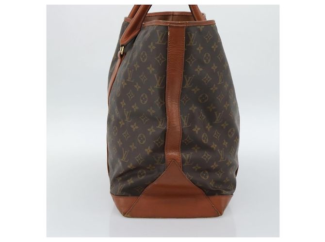 LOUIS VUITTON Monogram Sac Weekend GM Tote Bag M42420 LV Auth 184205 Monogramma - vista 3