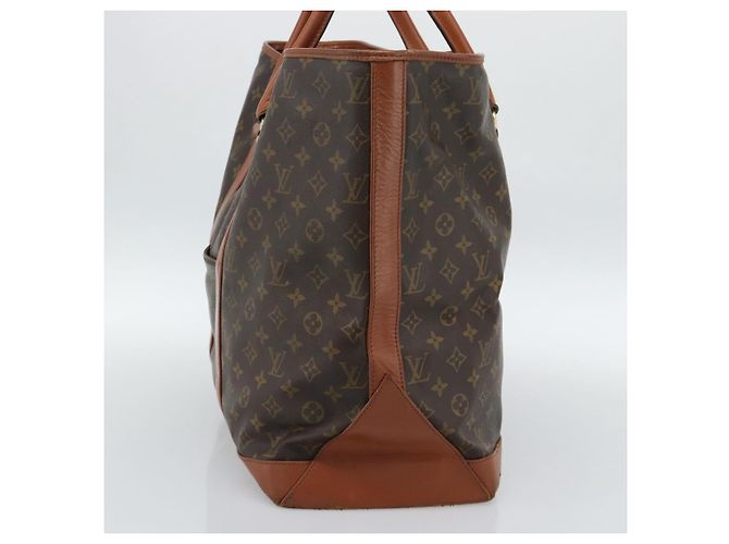 LOUIS VUITTON Monogram Sac Weekend GM Tote Bag M42420 LV Auth 184205 Monogramma - vista 4