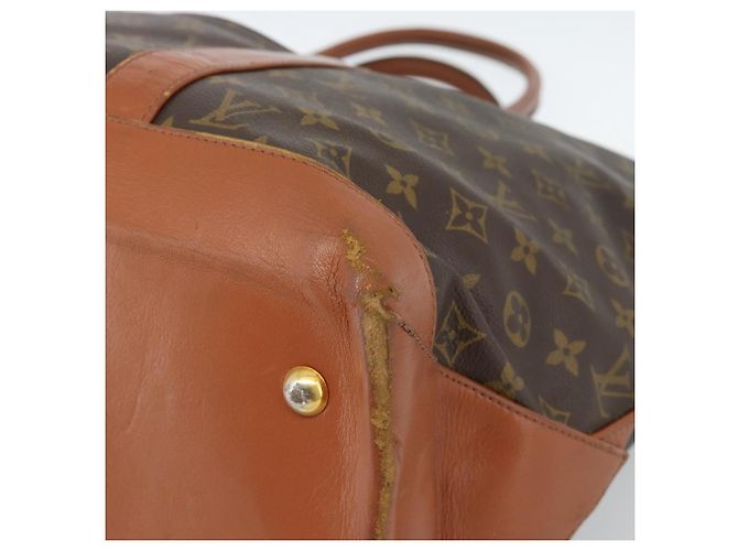 LOUIS VUITTON Monogram Sac Weekend GM Tote Bag M42420 LV Auth 184205 Monogramma - vista 8