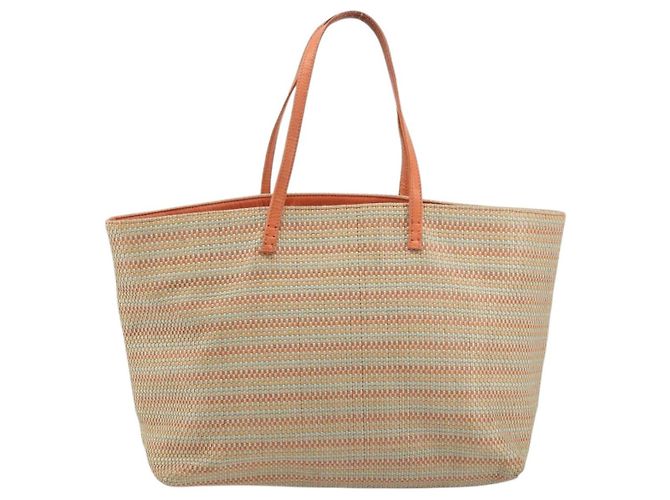 FENDI Tote Bag Leder Rosa Silber Auth ti3978 Pink - Ansicht 13