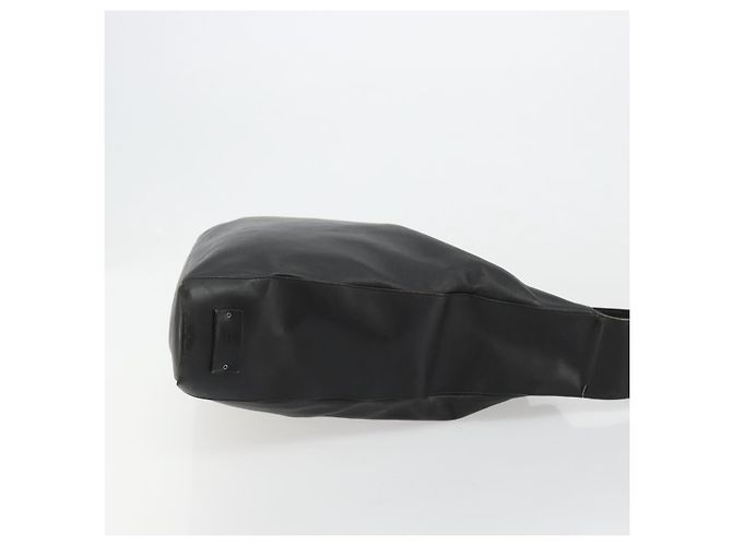 Borsa a tracolla GUCCI in pelle nera argento 90647 Auth bs35337 Nero - vista 3