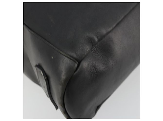 Borsa a tracolla GUCCI in pelle nera argento 90647 Auth bs35337 Nero - vista 9
