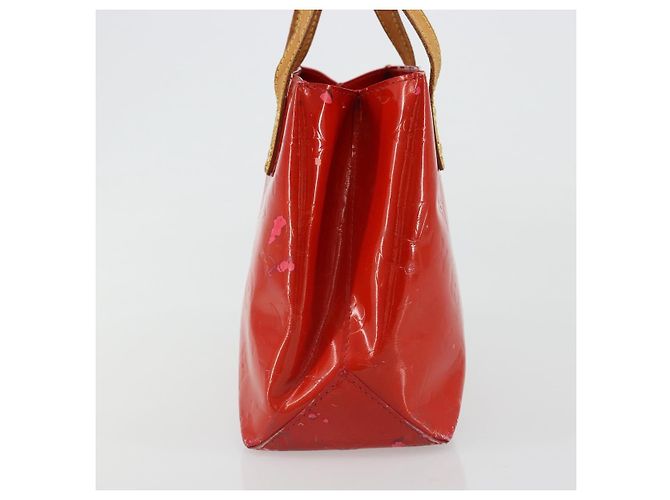 LOUIS VUITTON Monogram Vernis Reade PM Hand Bag Red Rouge M91088 LV Auth ar13936 Rosso - vista 4