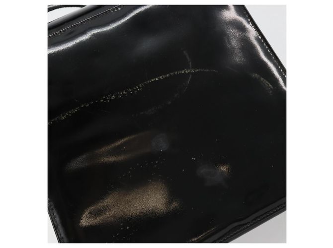 Borsa Salvatore Ferragamo Gancini in Pelle 2way Nera Oro Auth 185010 Nero D'oro - vista 4