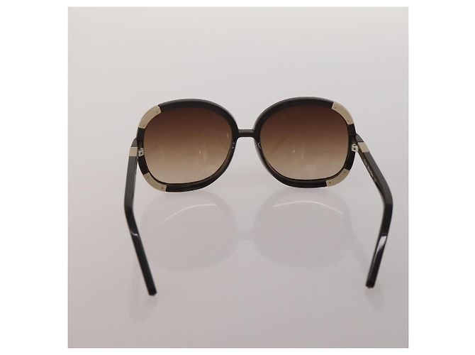 Chloé Gafas de sol Chloe de plástico 3 Set Brown White Auth BA13058 Castaño Blanco - vista 13