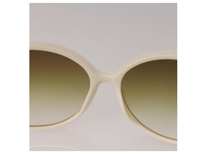 Chloé Gafas de sol Chloe de plástico 3 Set Brown White Auth BA13058 Castaño Blanco - vista 6