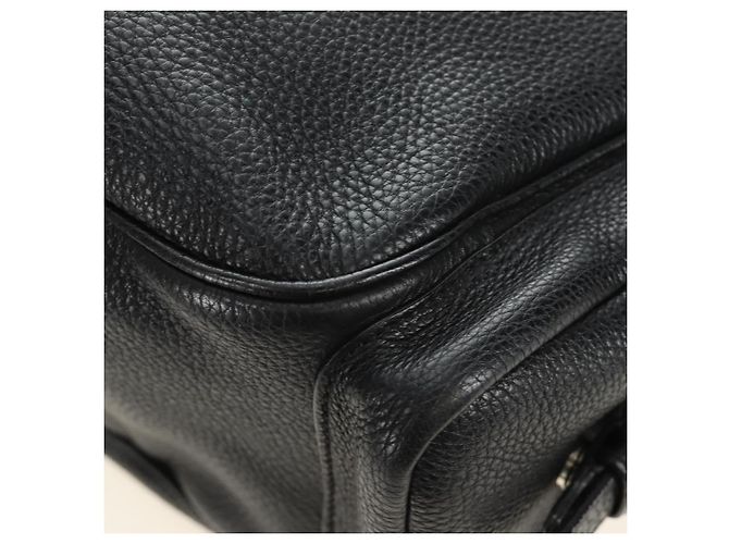 Borsa a Spalla PRADA in Pelle Nera Argento Auth am11799V Nero - vista 15